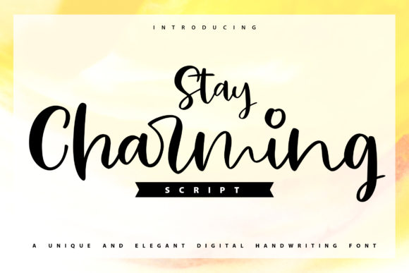 Stay Charming Font Poster 1