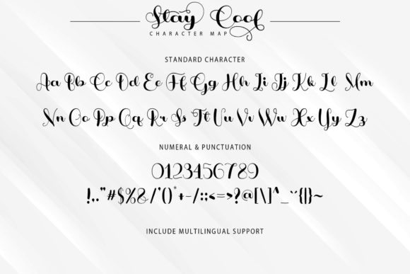 Stay Cool Font Poster 7