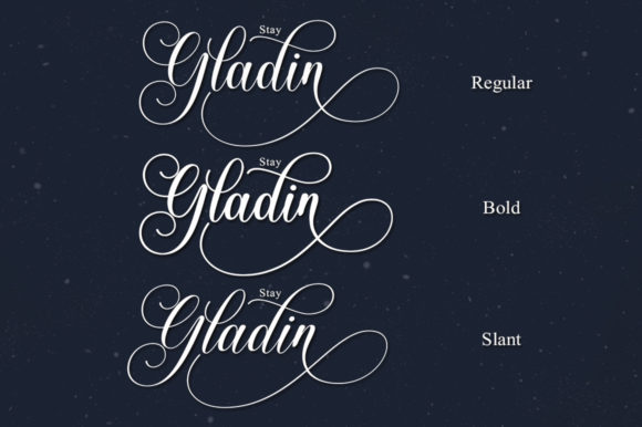 Stay Gladin Font Poster 8