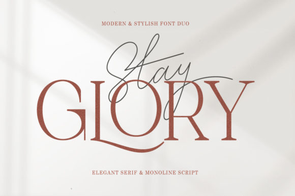 Stay Glory Font Poster 1