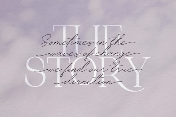 Stay Glory Font Poster 3