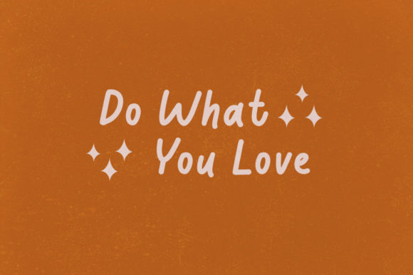 Stay Positive Font Poster 2