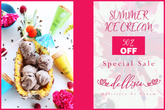 Stay Summer Font Poster 4