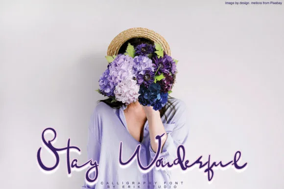 Stay Wonderful Font Poster 1