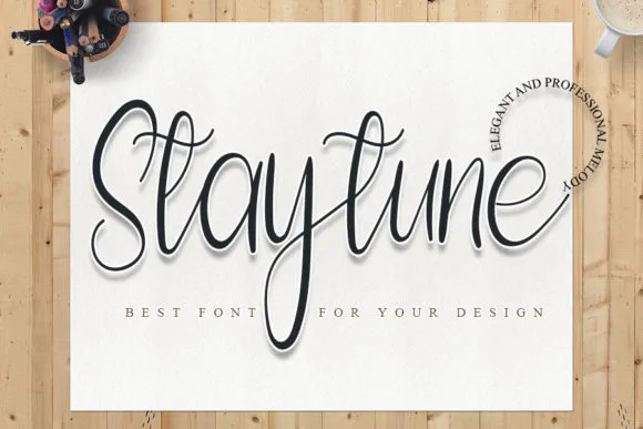 Staytune Font Poster 1