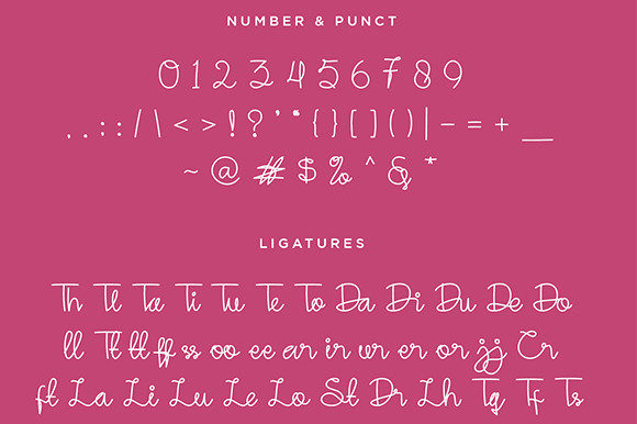 Steffani Font Poster 8