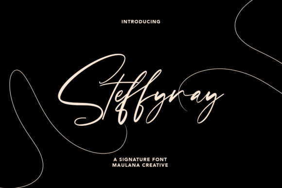 Steffyray Font