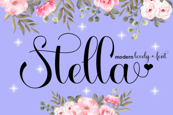 Stella Font Poster 1