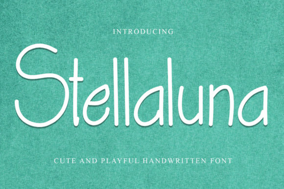 Stellaluna Font Poster 1