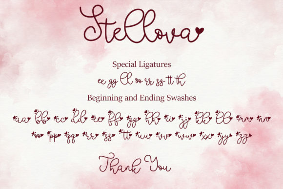 Stellova Font Poster 10