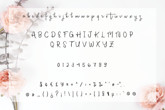 Stickers Font Poster 4