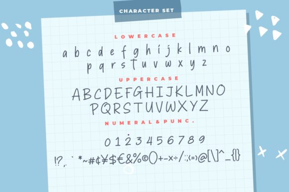 Sticky Marker Font Poster 8