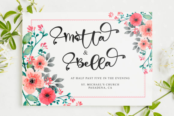 Still Valentine Font Poster 5