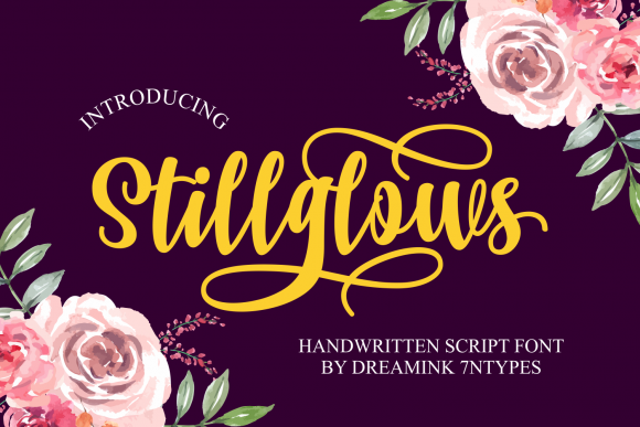 Stillglows Font Poster 1