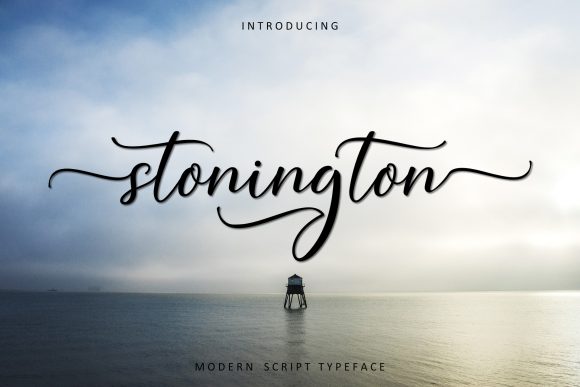 Stonington Font Poster 1