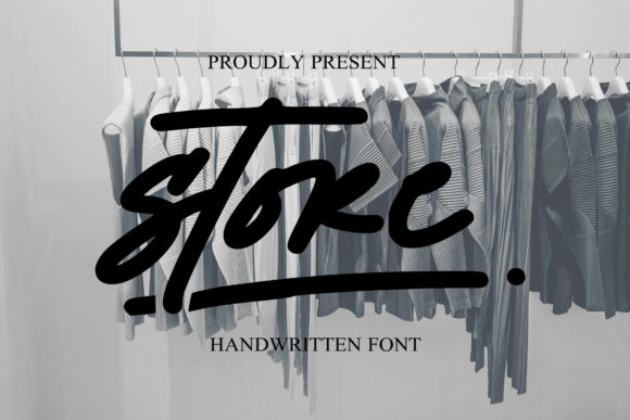 Store Font Poster 1