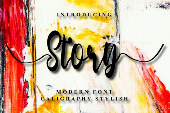 Story Font Poster 1