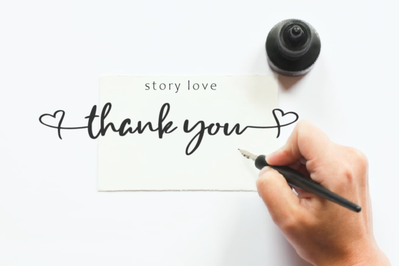 Story Loves Font Poster 9