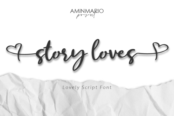 Story Loves Font Poster 10