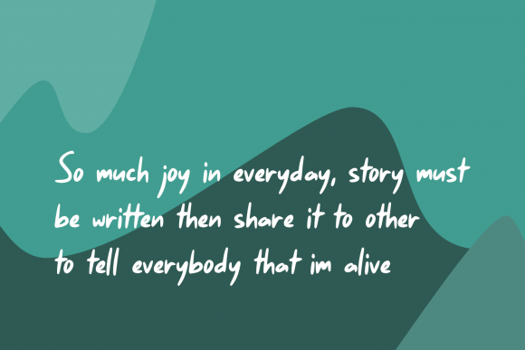 Story Maker Font Poster 2