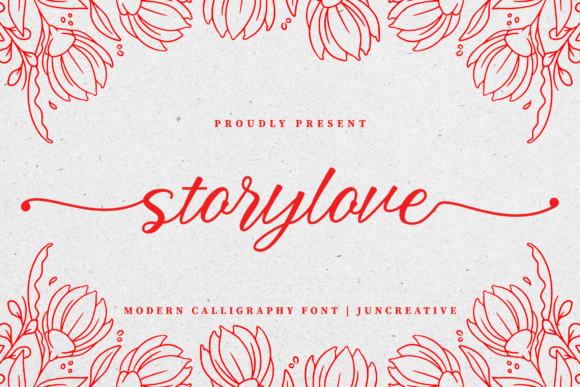 Storylove Font Poster 1