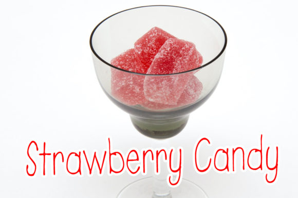 Strawberry Font Poster 4