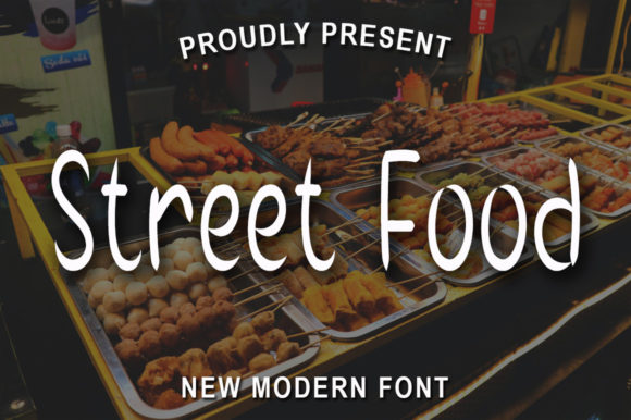 Street Food Font Poster 1