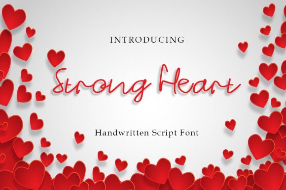 Strong Heart Font