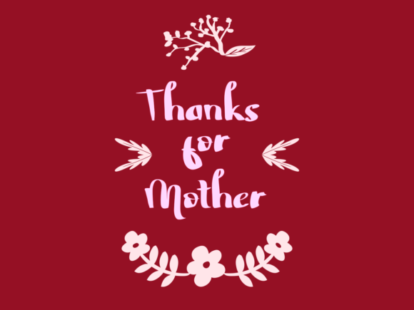 Strong Mother Font Poster 5
