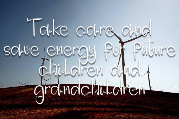 Stronger Electric Font Poster 5