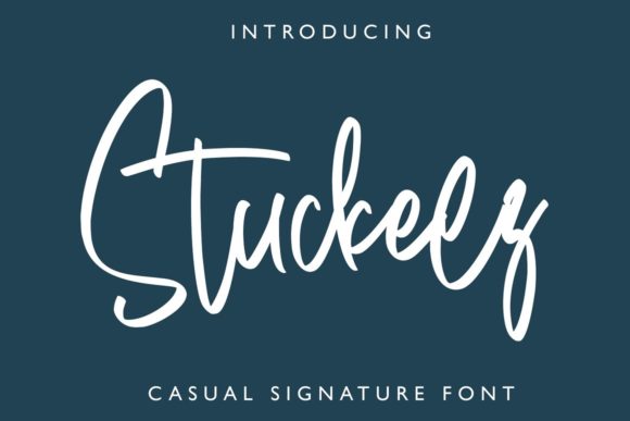 Stuckeez Font Poster 1