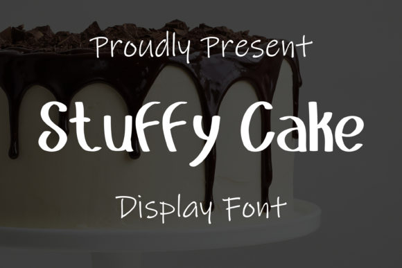 Stuffy Cake Font Poster 1