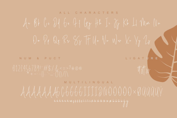 Style Bligature Font Poster 8
