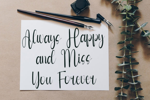 Style Signature Font Poster 2