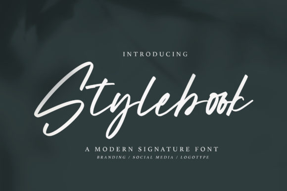 Stylebook Font Poster 1
