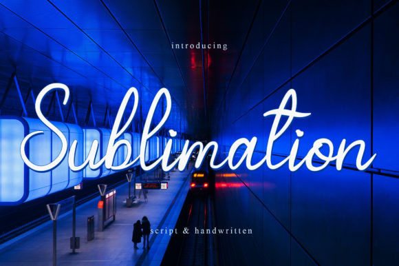 Sublimation Font