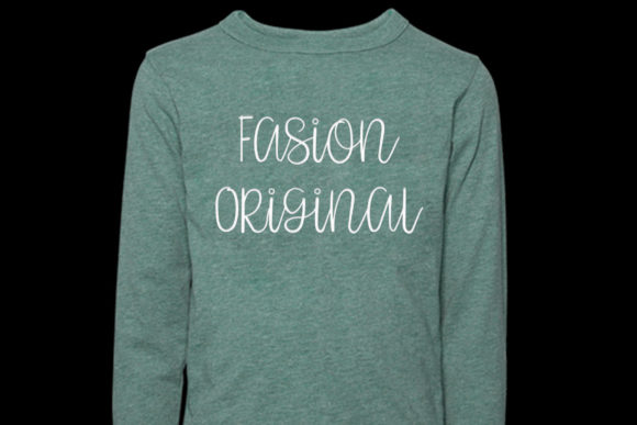Sublimation Font Poster 4