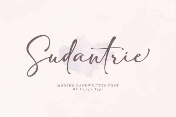 Sudantrie Font Poster 1