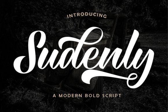 Sudenly Font Poster 1