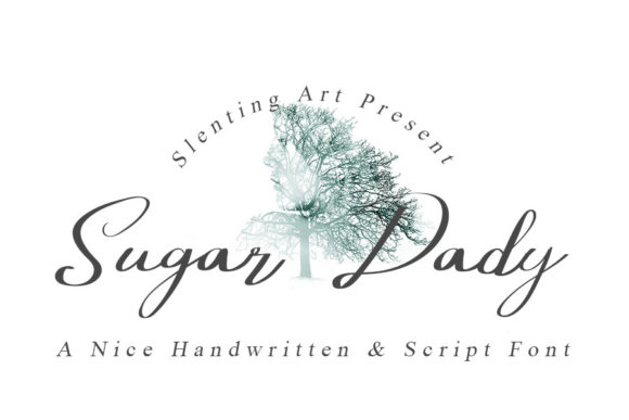 Sugar Dady Font Poster 1