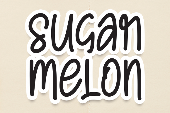 Sugar Melon Font