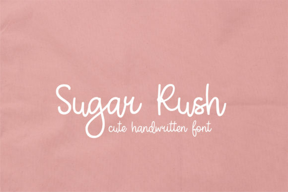 Sugar Rush Font Poster 1