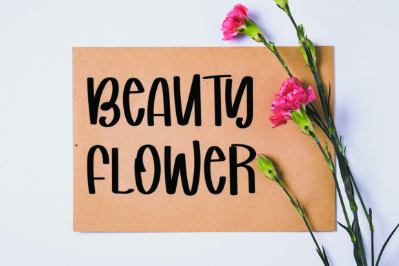 Summer Font Poster 3