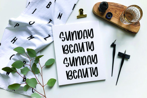 Summer Font Poster 5