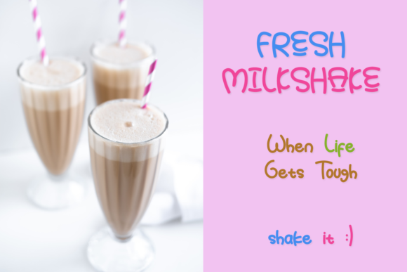 Summer Baby Font Poster 2
