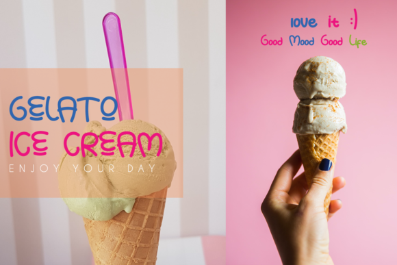Summer Baby Font Poster 6
