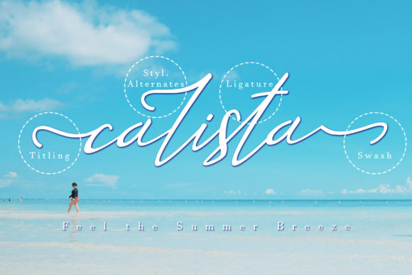 Summer Blast Font Poster 8