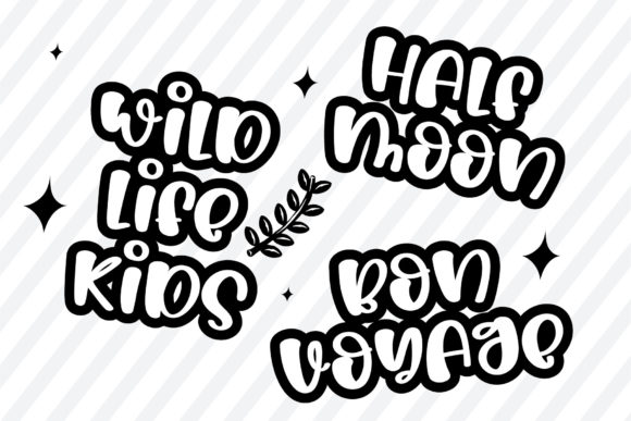 Summer Camp Font Poster 4