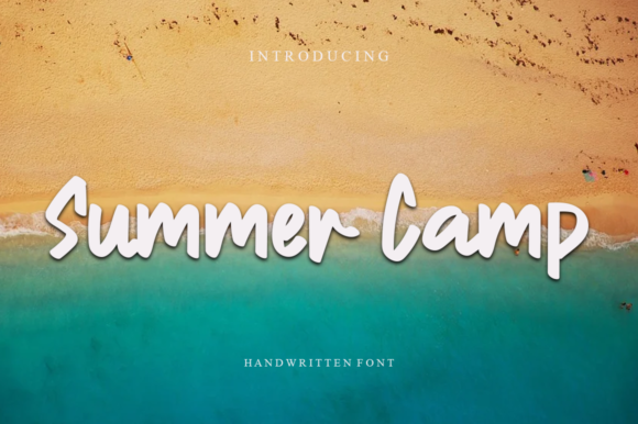 Summer Camp Font Summer Camp Font Poster 1