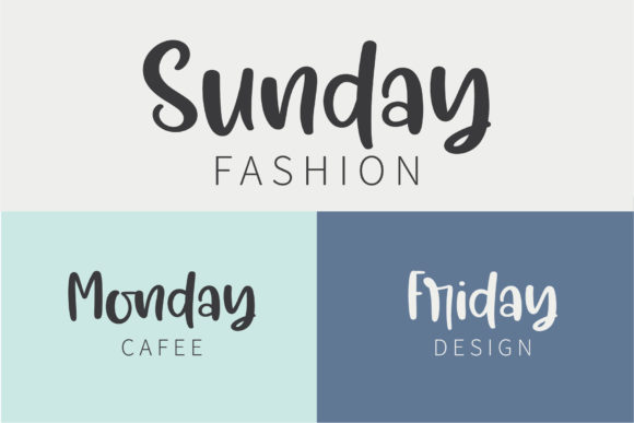 Summer Collection Font Poster 6
